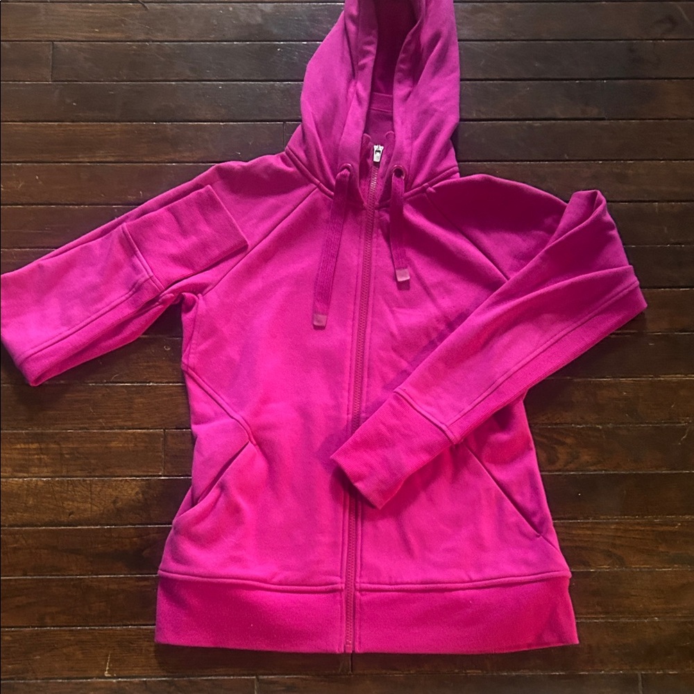 Athleta Fuchsia Hoodie Jacket